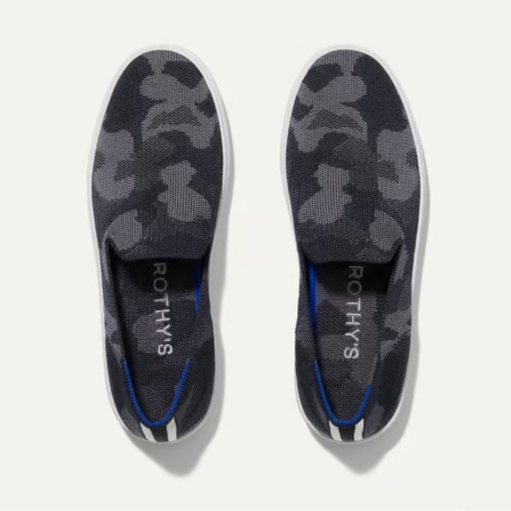 ROTHY'S Slip on Sneakers Camo Sz 9.5
